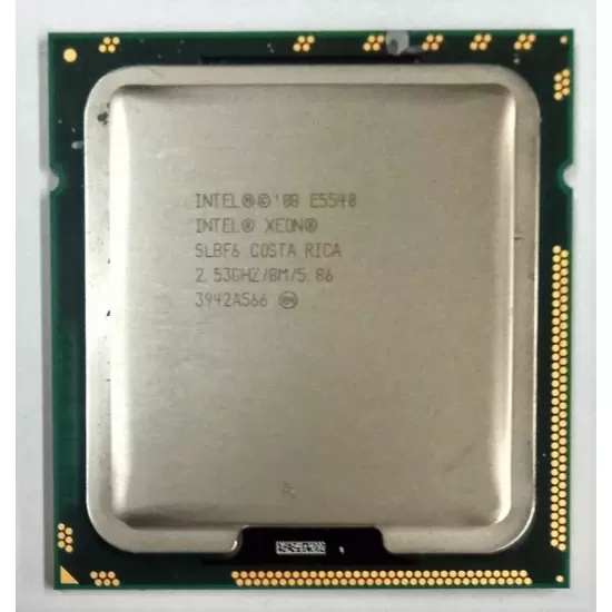 Refurbished Intel Xeon E5540 processor 8M Cache, 2.53 GHz, 5.86 GT/s Intel QPI