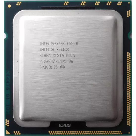 Refurbished Intel Xeon processor L5520 8M Cache,2.26 GHz,5.86 GT/s Intel QPI