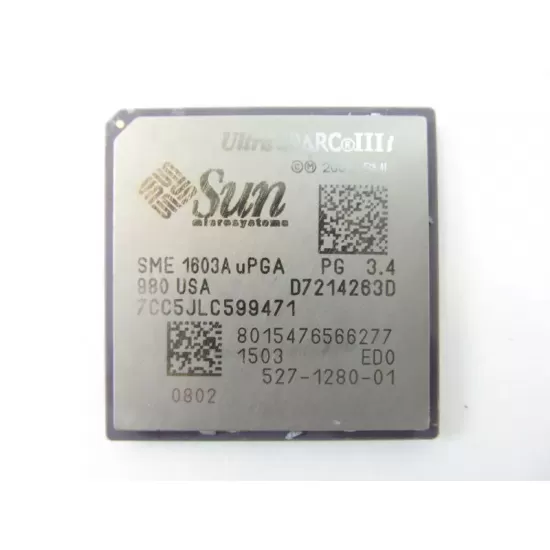 Refurbished Sun SME 1280 UltraSPARC IIII PG 2.4 980 USA upga processor