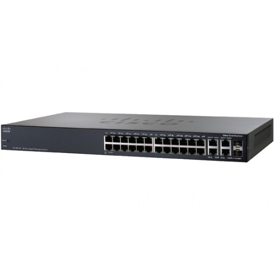 Cisco SG300 28 Port Gigabit Poe Managed Switch SRW2024P-K9