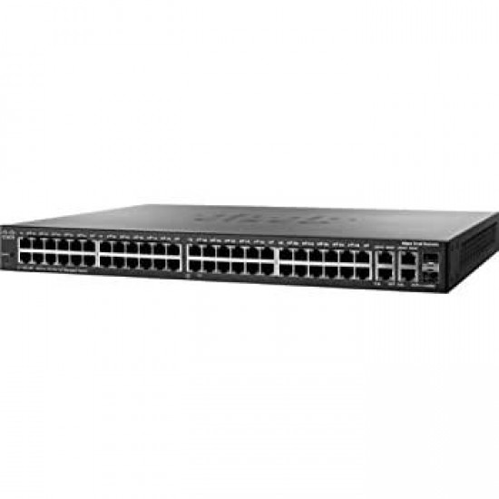 Cisco SF300-48P 48-Port 10/100 PoE Managed Switch SRW248G4P-K9 V02