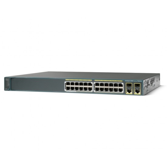 Cisco Catalyst 24 Ports Managed Switch WS-C2960-24PC-S V03