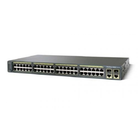 Cisco Catalyst 2960 48 Port Ethernet Switch WS-C2960+48PST-L V04