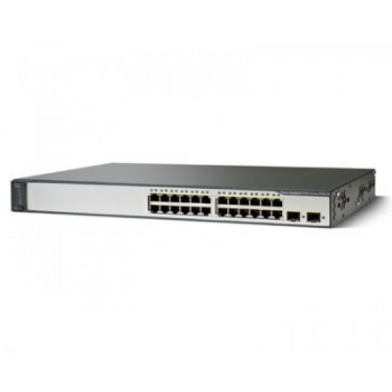 Cisco Catalyst 3750 Series V2 24 Port POE Managed Switch WS-C3750V2-24PS-S V08