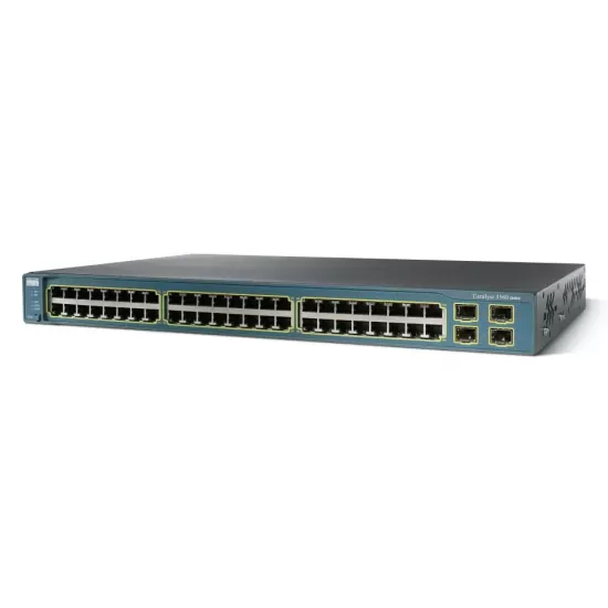 Refurbished Cisco Catalyst 3560 48Port Managed Switch WS-C3560-48TS-E-V02