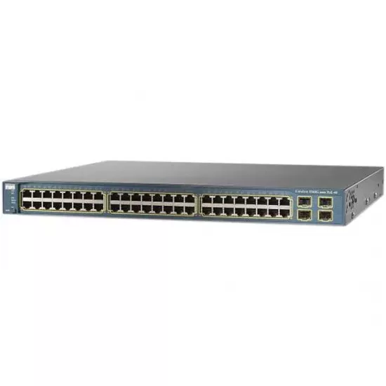 Refurbished Cisco Catalyst 3560 48Port Managed Switch WS-C3560-48TS-E-V05