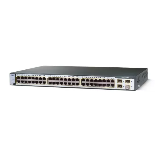 Refurbished  Cisco Catalyst 3750E-48PD 48 ports managed switch