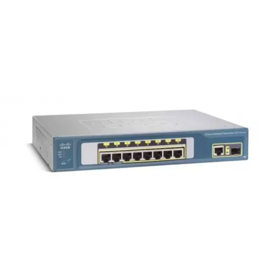 Refurbished Cisco Catalyst Express WS-CE520-8PC-K9 8 ports managed switch 