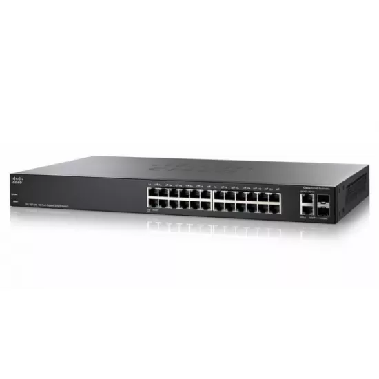 Refurbished Cisco SLM2024 24-port Gigabit Smart Switch