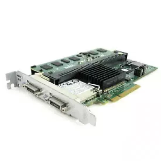 Refurbished Dell PERC 6/E PCI-E SAS Raid Controller Card 0F989F