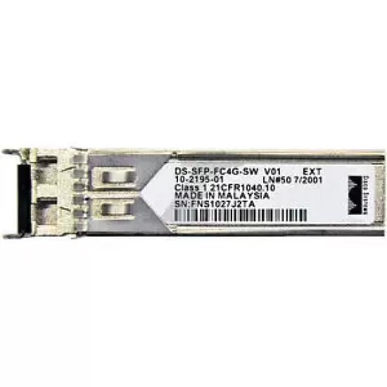 Refurbished Cisco DS-SFP-FC 4G-SW 4 GBPS ShortWave SFP