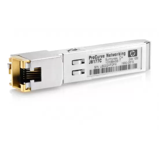 Refurbished HPE x120 1g sfp RJ45 Transceiver jd089b