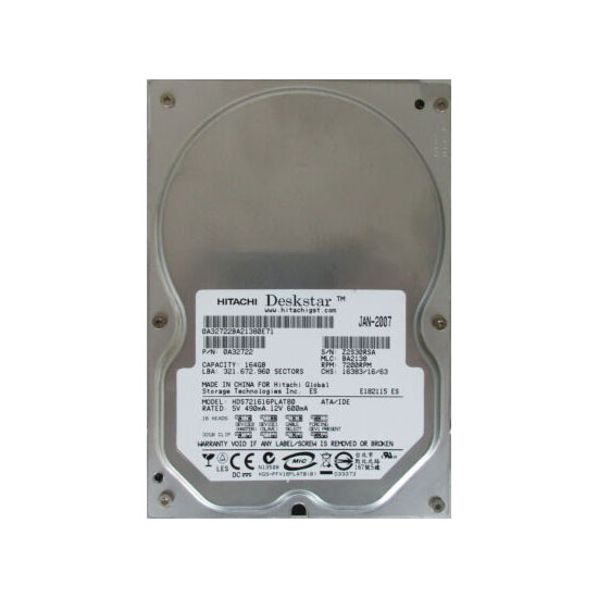 Apple 500GB IDE 7.2RPM Hard Disk Drive 0A32298