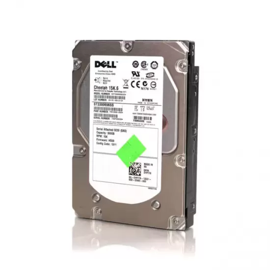 Refurbished Dell 300GB 15K RPM 3G 3.5 Inch SAS HDD 0YP778