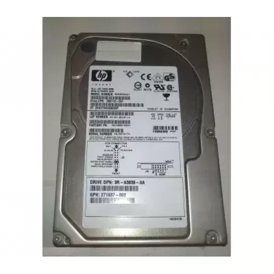 Refurbished HP 36.4gb 15k rpm 2g 3.5 Inch FC Hard Disk Drive 9T3004-024 3R-A3067-AA