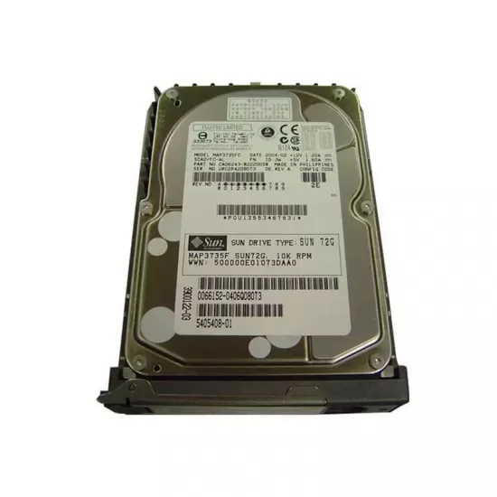 Refurbished SUN 73GB 10K RPM 2G 3.5 Inch FC HDD 390-0122-03