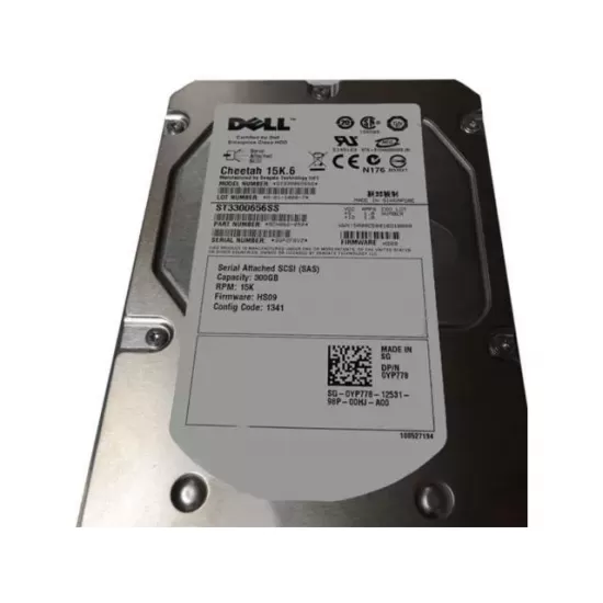 Refurbished Dell 300GB SAS 15K 3.5 inch HDD 9CH066-050