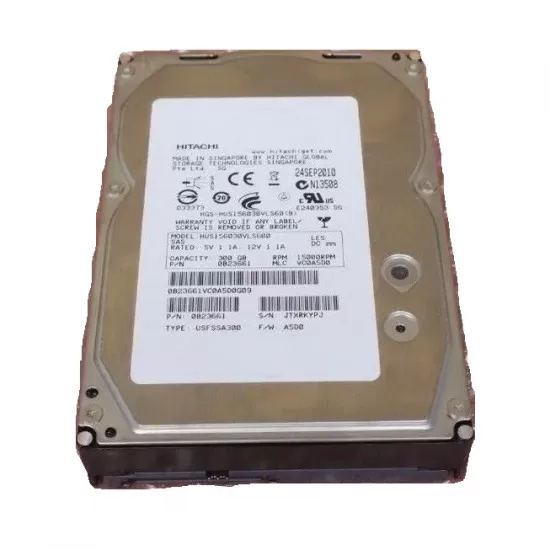 Refurbished HGST 300GB SAS 15K 3.5 inch HDD 0B23661