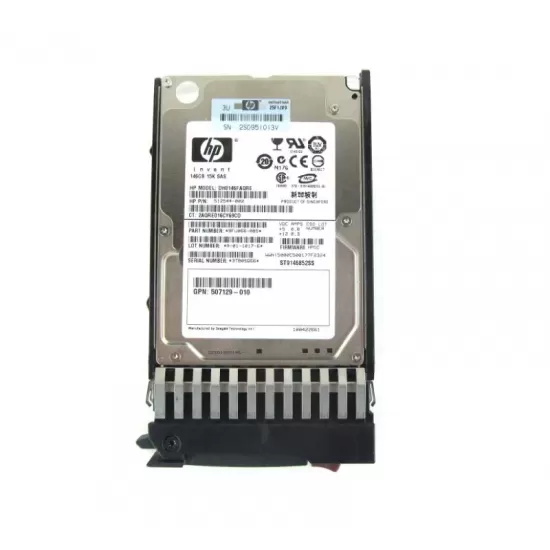 Refurbished HP 146gb 15k rpm 6g 2.5 inch sas hard disk 504064-003 418375-002