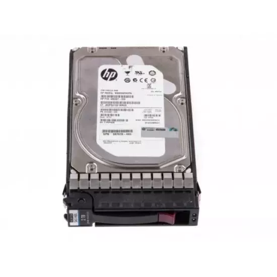 Refurbished HP 2tb 7.2K 6g dp 3.5 inch sas hard disk 9YZ268-035 649327-002 507618-003