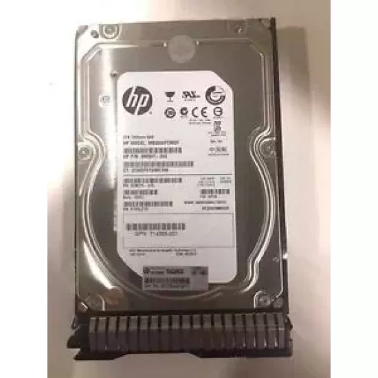 Refurbished HP 2tb 7.2k rpm 6g dp 3.5 inch sas hard disk 695507-002 507618-004 508010-001