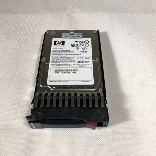 Refurbished HP 300GB 10K RPM 6G DP 2.5 Inch SAS HDD 0B24182 507129-003 507129-003 507284-001