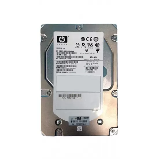 Refurbished HP 450GB 15K RPM 6G 3.5 Inch SAS HDD 9FM066-035 516810-002 635329-001