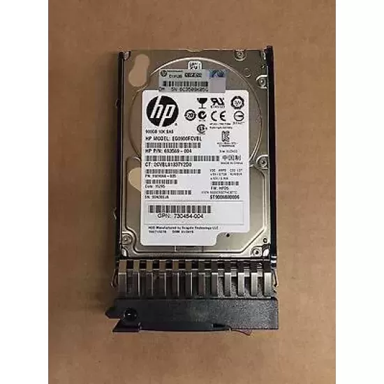 Refurbished HP 900gb 10k 6g dp 2.5 inch sas hard disk 693569-004 507129-017