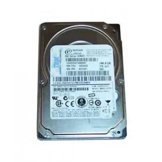 Refurbished IBM 146gb 10k rpm 2.5 Inch SAS Hard Disk Drive MBB2147RC