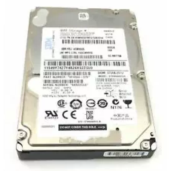 Refurbished IBM 900gb 10k rpm 6g 2.5 Inch SAS Hard Disk Drive 49Y7449