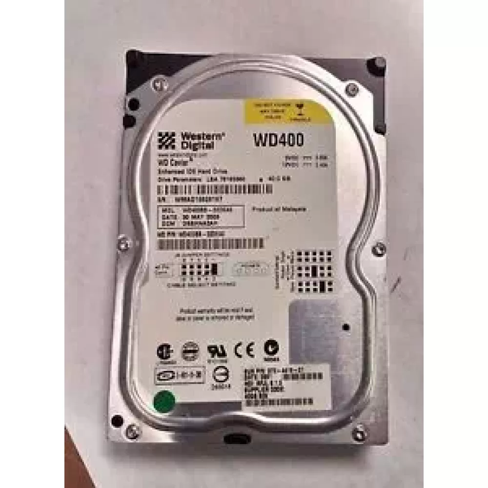 WD 7200rpm WD400 Hard Drive BB-22DEA0 | Used IDE HDD Internal Dubai |