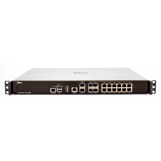 Refurbished Dell Sonicwall NSA 3600 Network Security Appliance Firewall