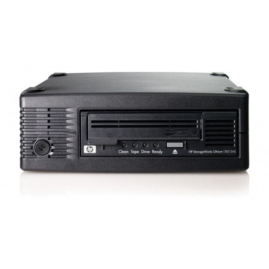 HPE StoreEver LTO-4 Ultrium 1760 SAS External Tape Drive EH920B