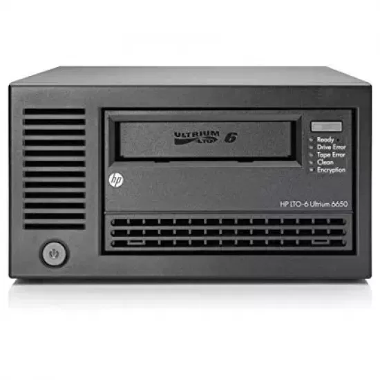 Refurbished HP LTO6 Ultrium 6650 FH 2.5TB-6.25TB SAS External Tape Drive EH964A